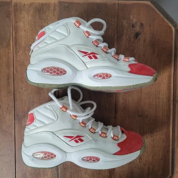 1996 OG Allen Iverson Question 3 Mids Reebok - Picture 3 of 9